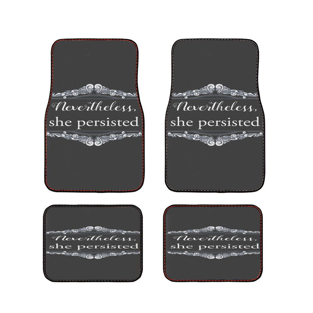 She Persisted Car Floor Mats Accessories