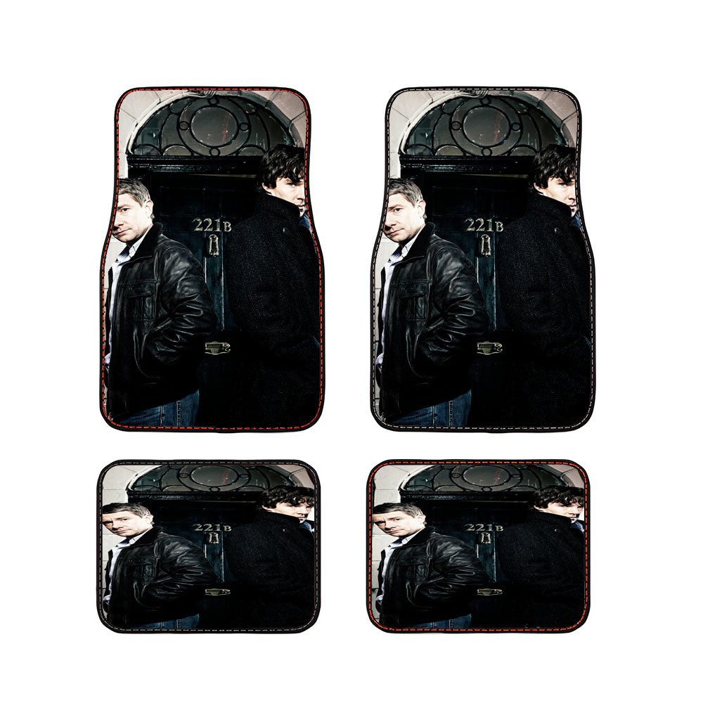 Sherlock And Dr Watson Car Floor Mats Accessories