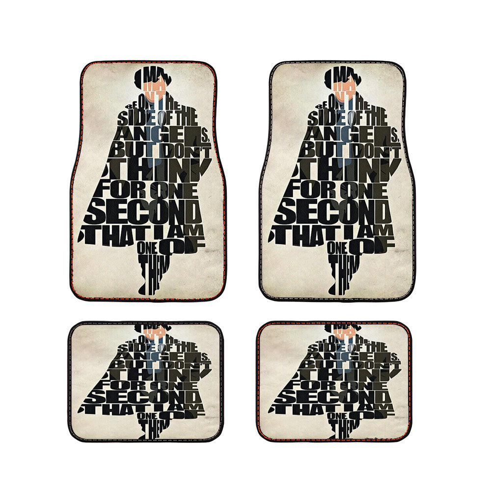 Sherlock Holmes Quote Car Floor Mats Accessories