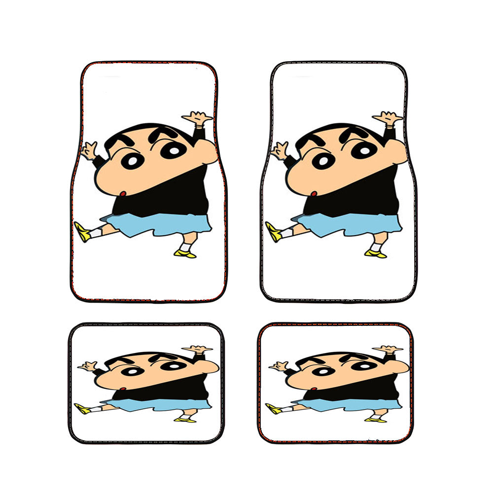 Shin Chan Cartoon Car Floor Mats Accessories