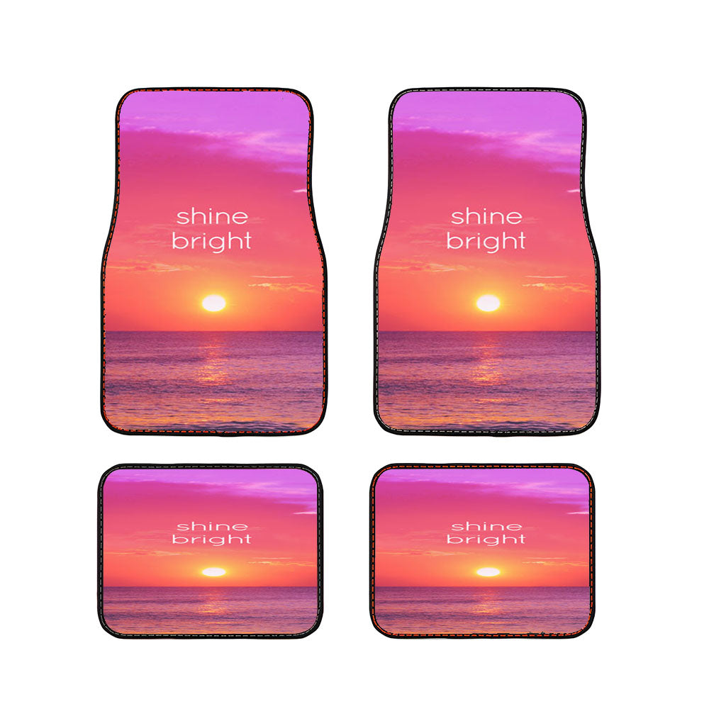 Shine Bright Car Floor Mats Accessories