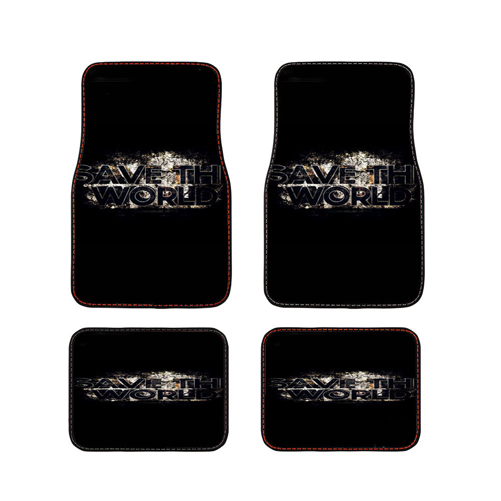 Shm Save The World Car Floor Mats Accessories