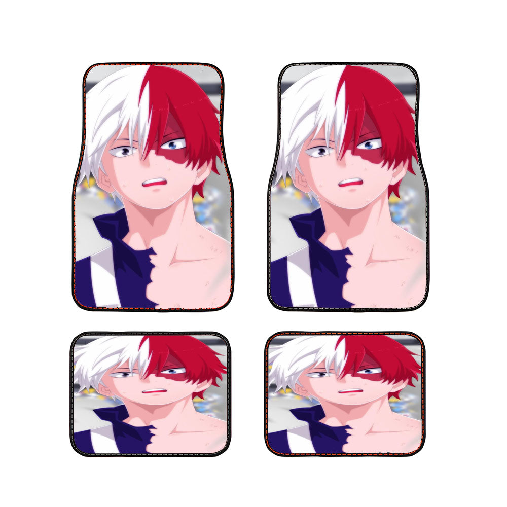 Shouto Todoroki - My Hero Academia Car Floor Mats Accessories