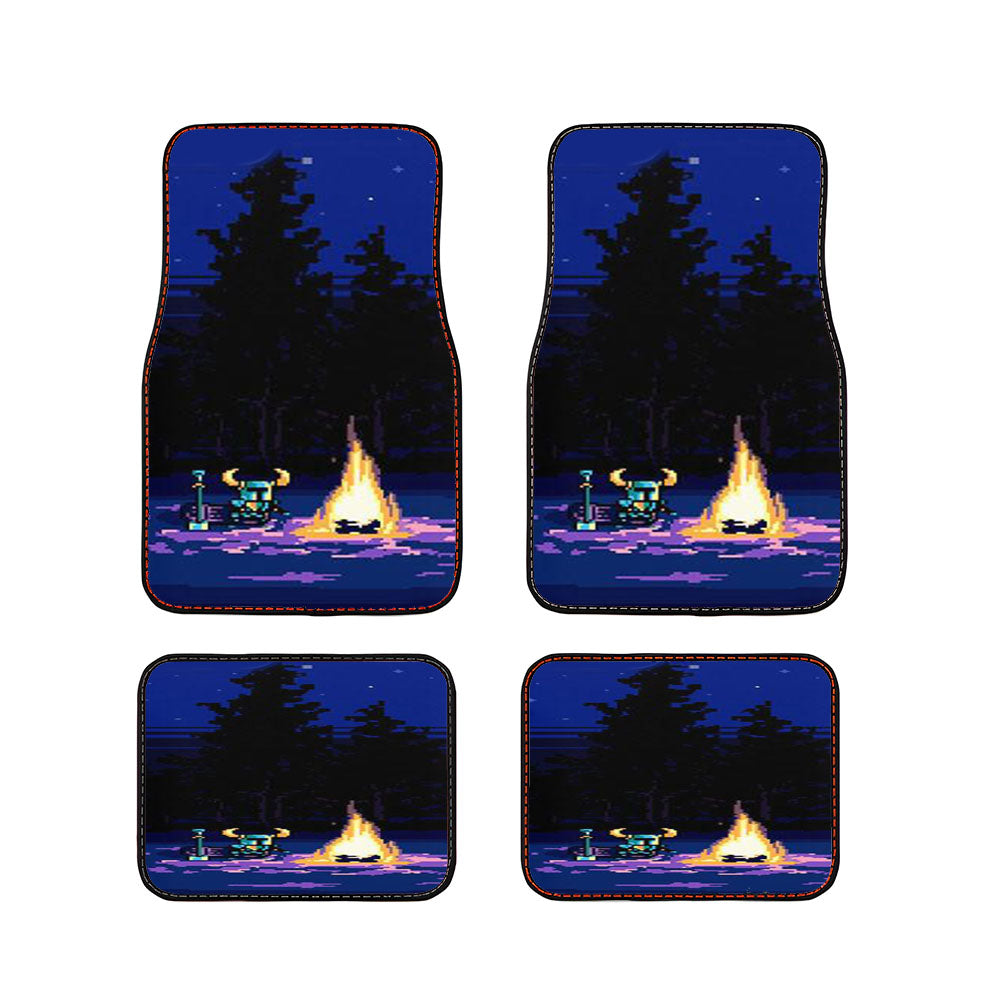 Shovel Knight Bonfire Car Floor Mats Accessories