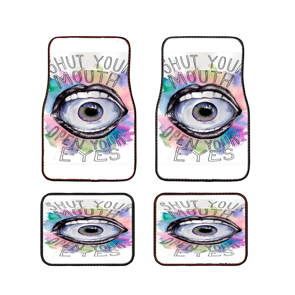 Shut You Mouth Car Floor Mats Accessories