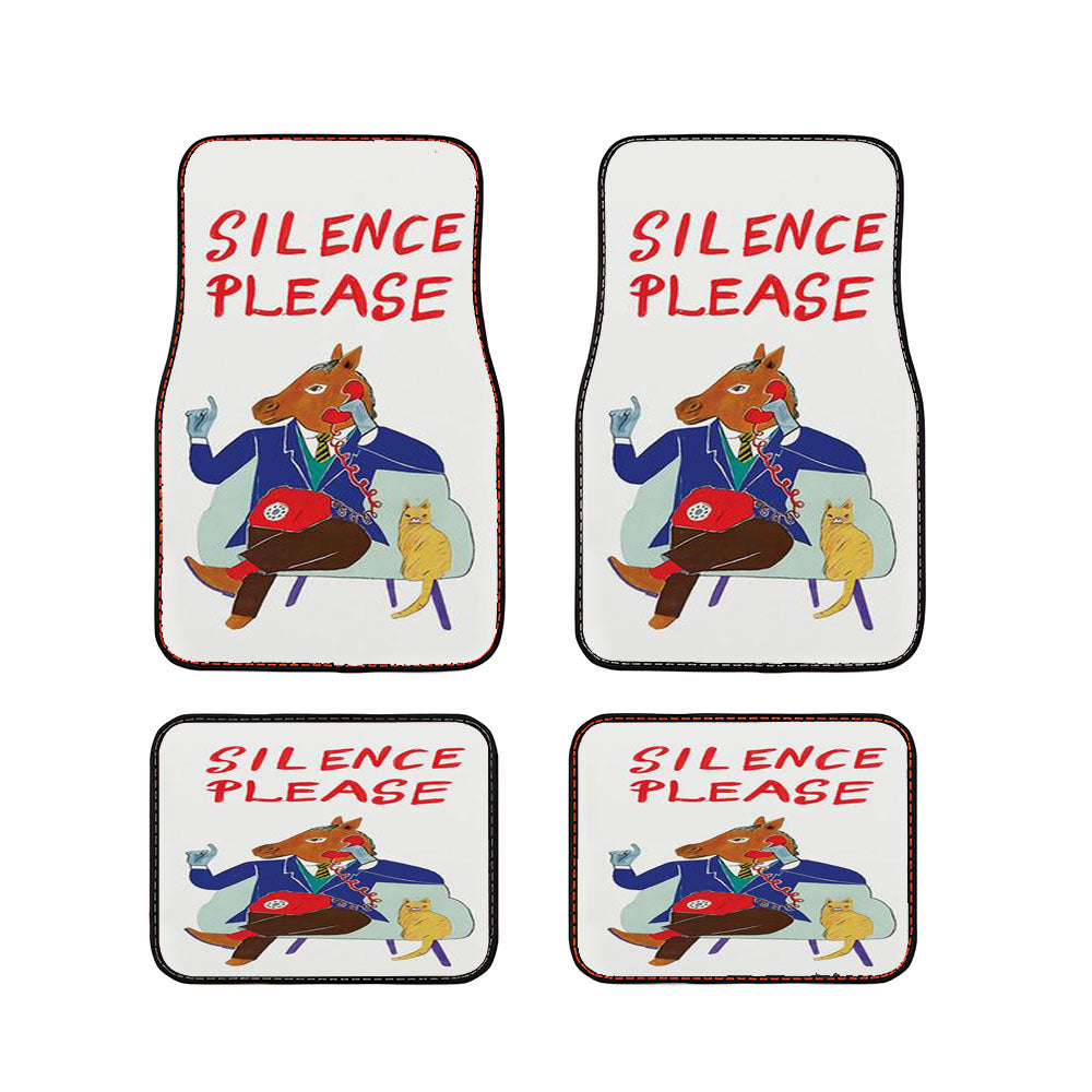 Silence Please Car Floor Mats Accessories