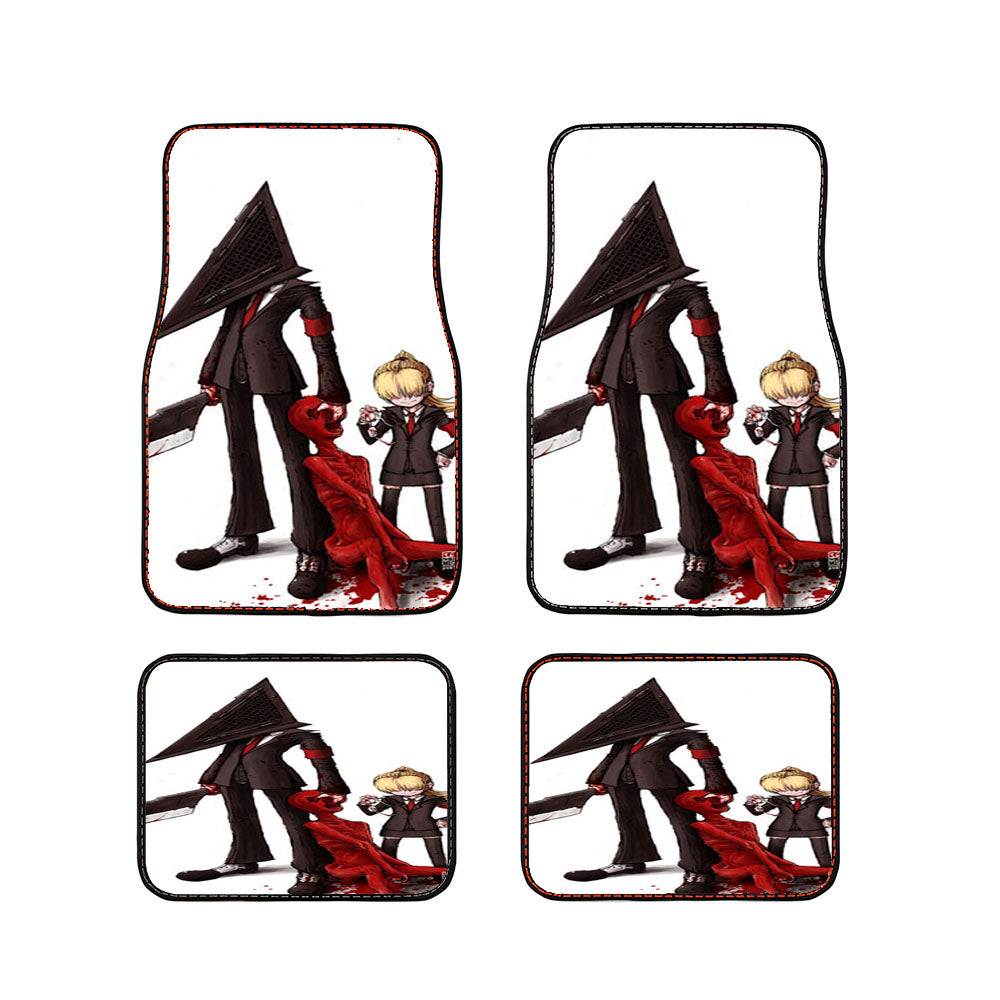 Silent Hill Cartoon Car Floor Mats Accessories
