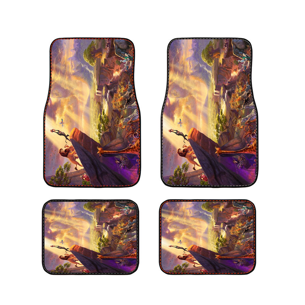 Simba The Lion King Car Floor Mats Accessories