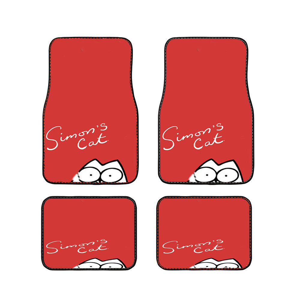 Simon'S Cat Car Floor Mats Accessories