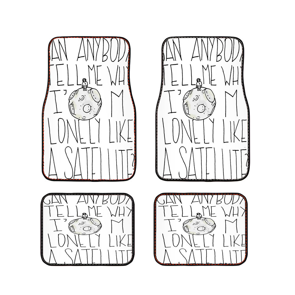 Simple Plan Astronaut Lyric Cover Car Floor Mats Accessories