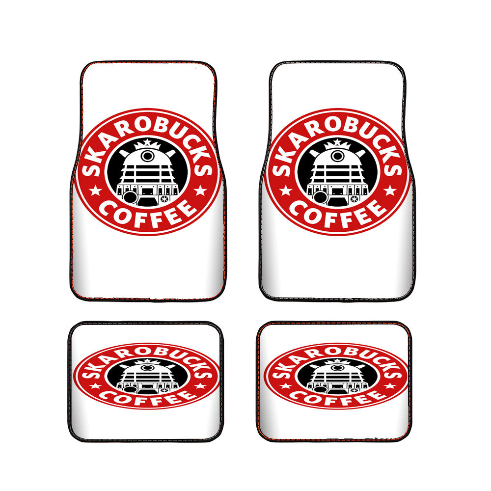 Skarobucks Red Car Floor Mats Accessories