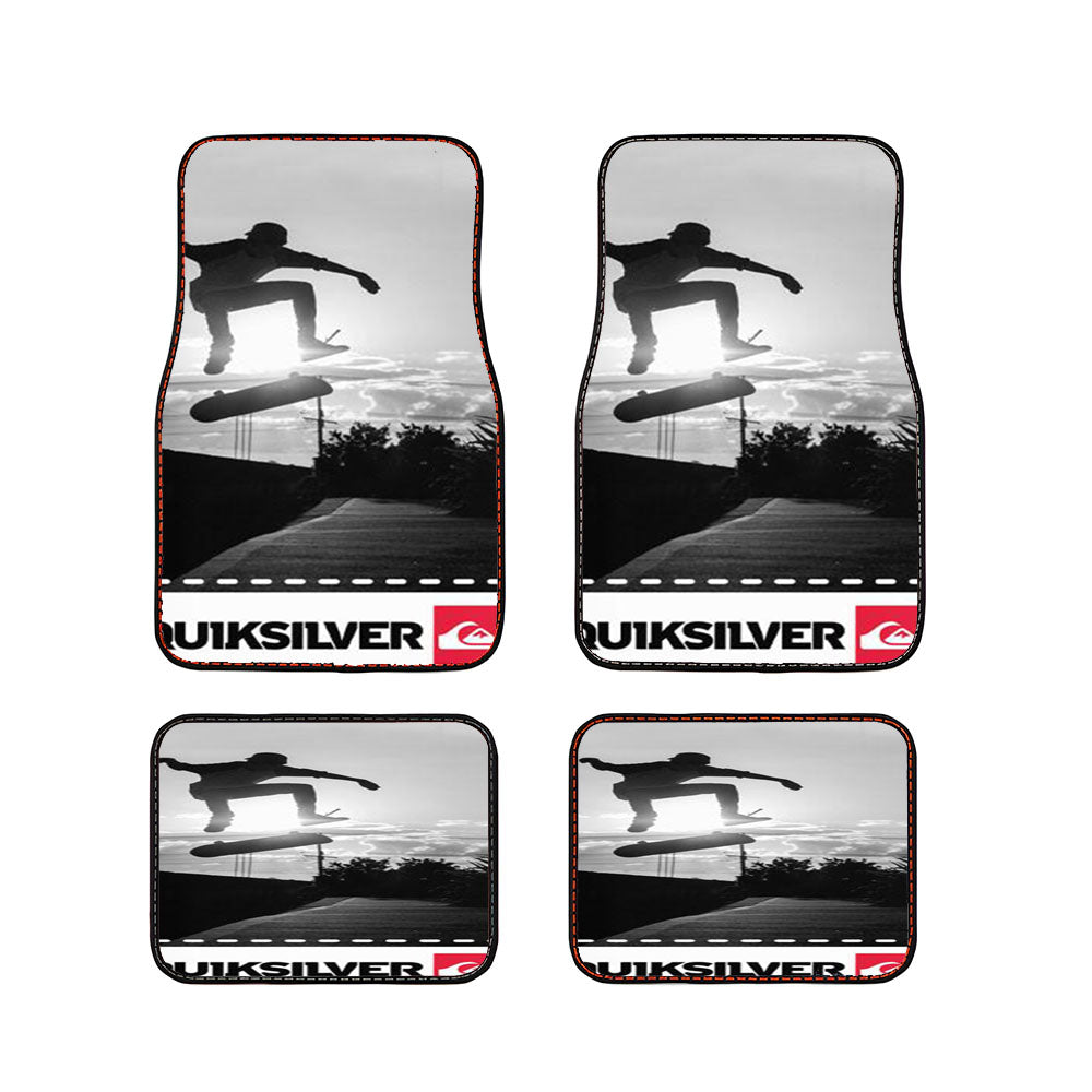 Skateboarder Quiksilver Car Floor Mats Accessories