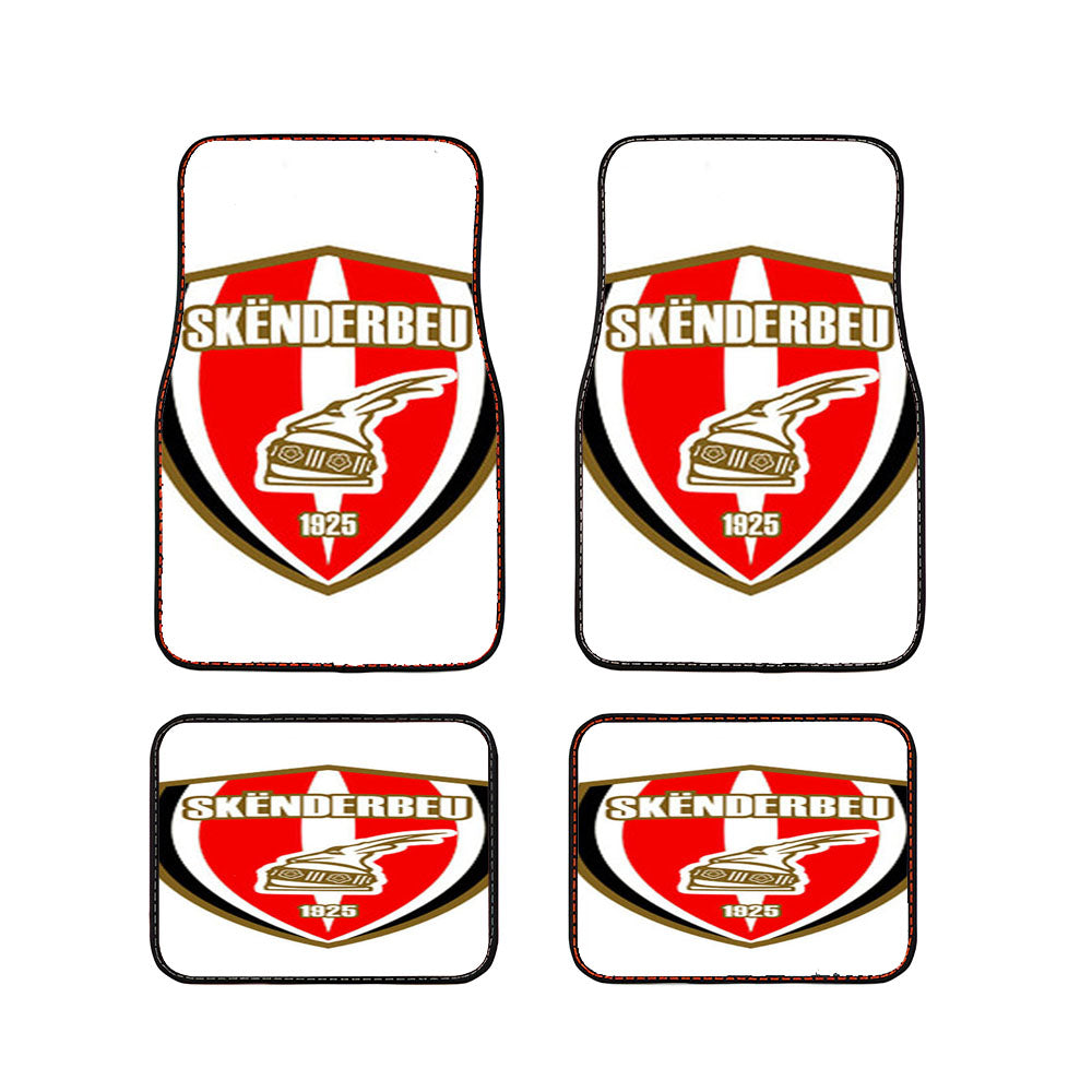Skenderbeu Logo Car Floor Mats Accessories