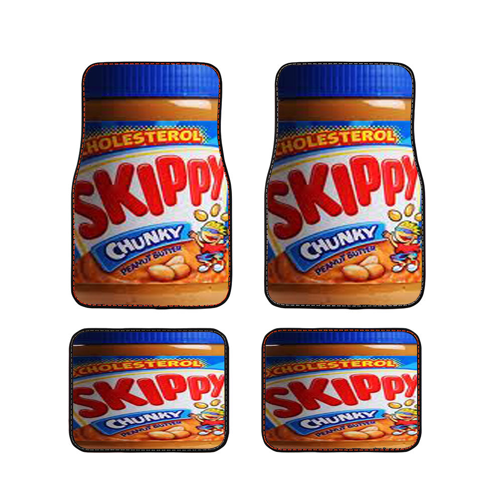 Skippy Peanut Butter Car Floor Mats Accessories