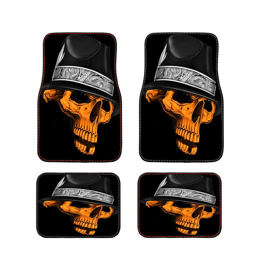 Skull Gangster Car Floor Mats Accessories