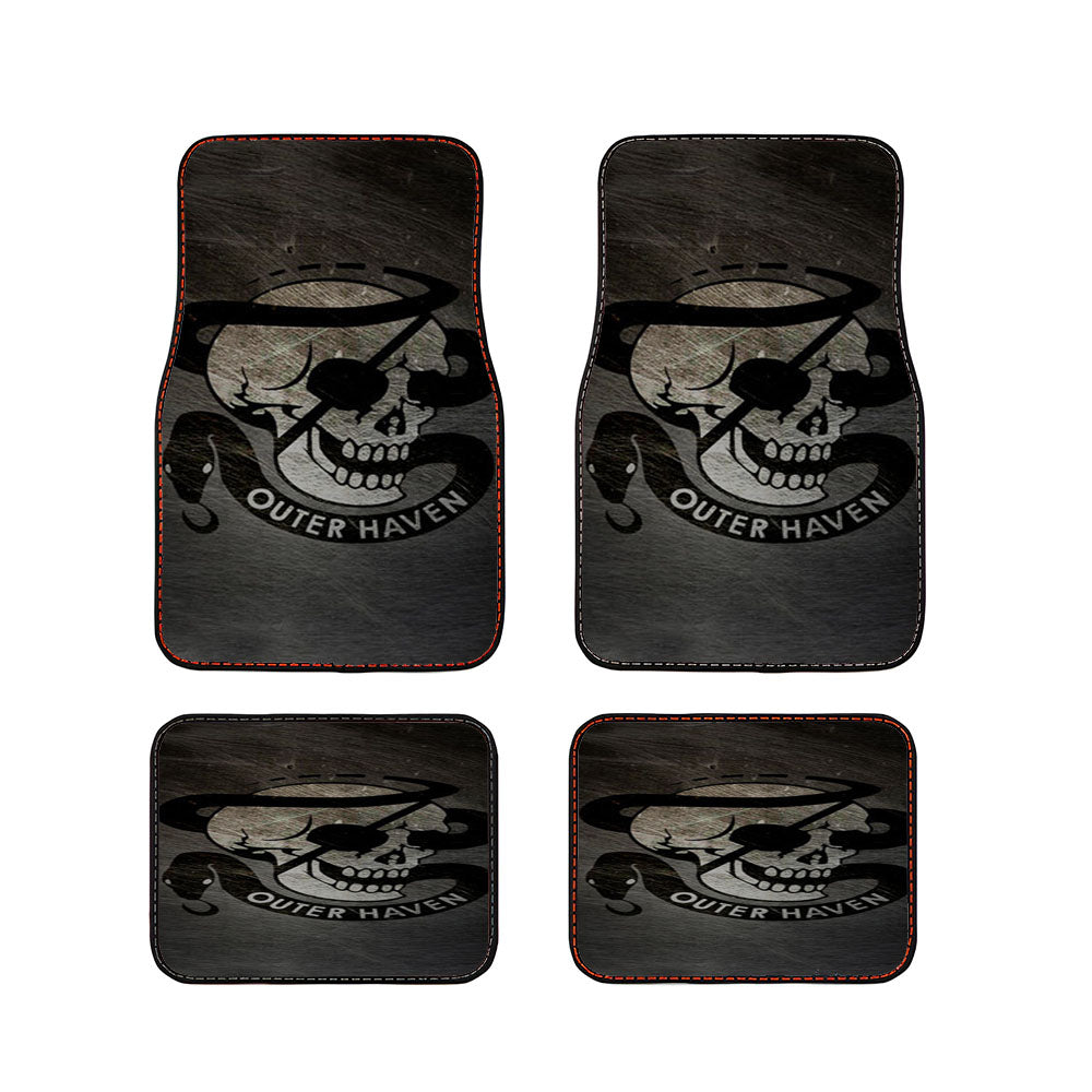 Skull Outer Haven Car Floor Mats Accessories