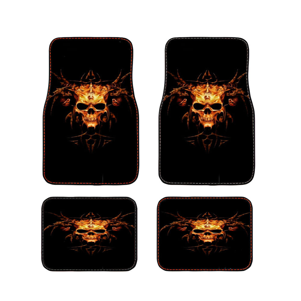 Skull Satanic Car Floor Mats Accessories