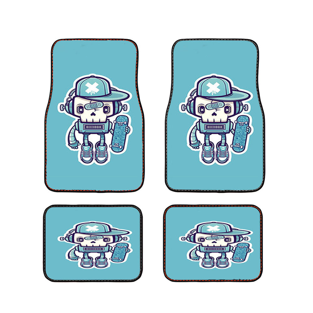 Skullbot Car Floor Mats Accessories