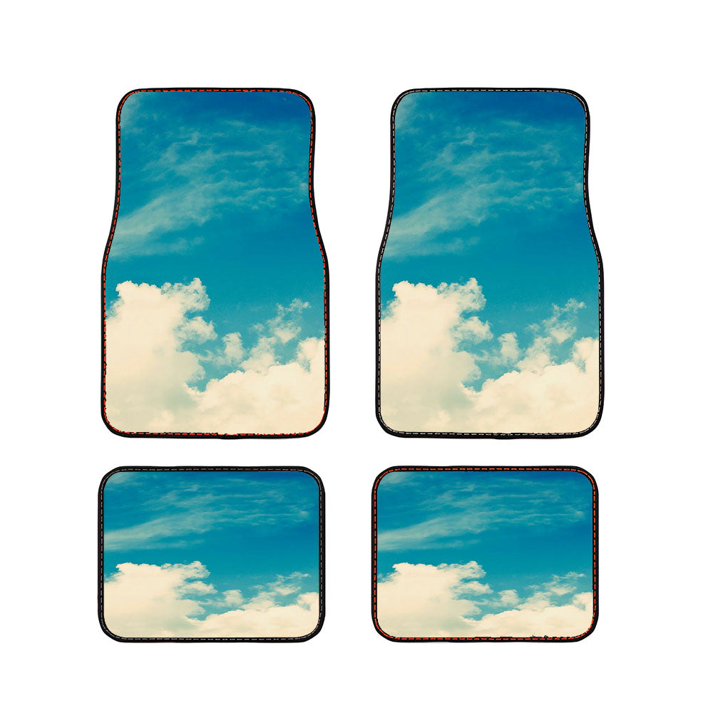 Sky Best Viem Blue Car Floor Mats Accessories