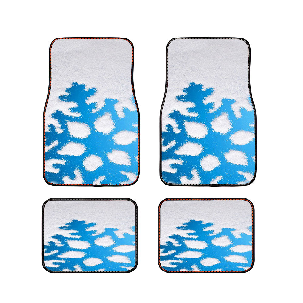 Sky Snow Car Floor Mats Accessories
