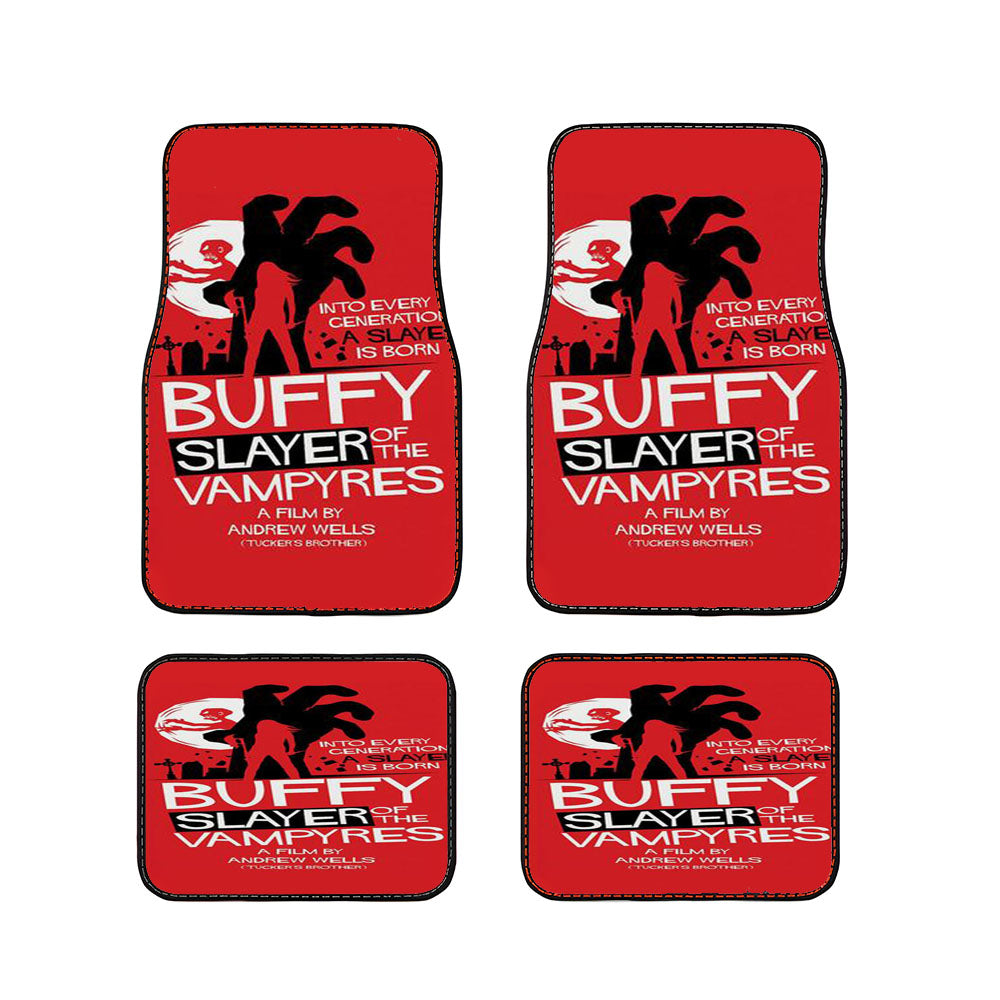 Slayer Of The Vampyres Car Floor Mats Accessories