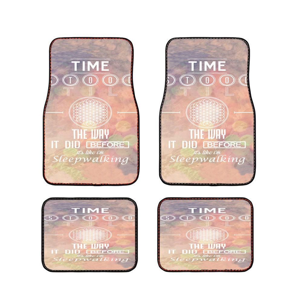 Sleep Walking Lyrics Bmth Sempiternal Album Car Floor Mats Accessories