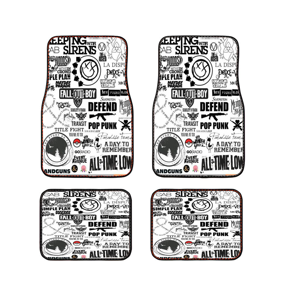 Sleeping Sirens Car Floor Mats Accessories