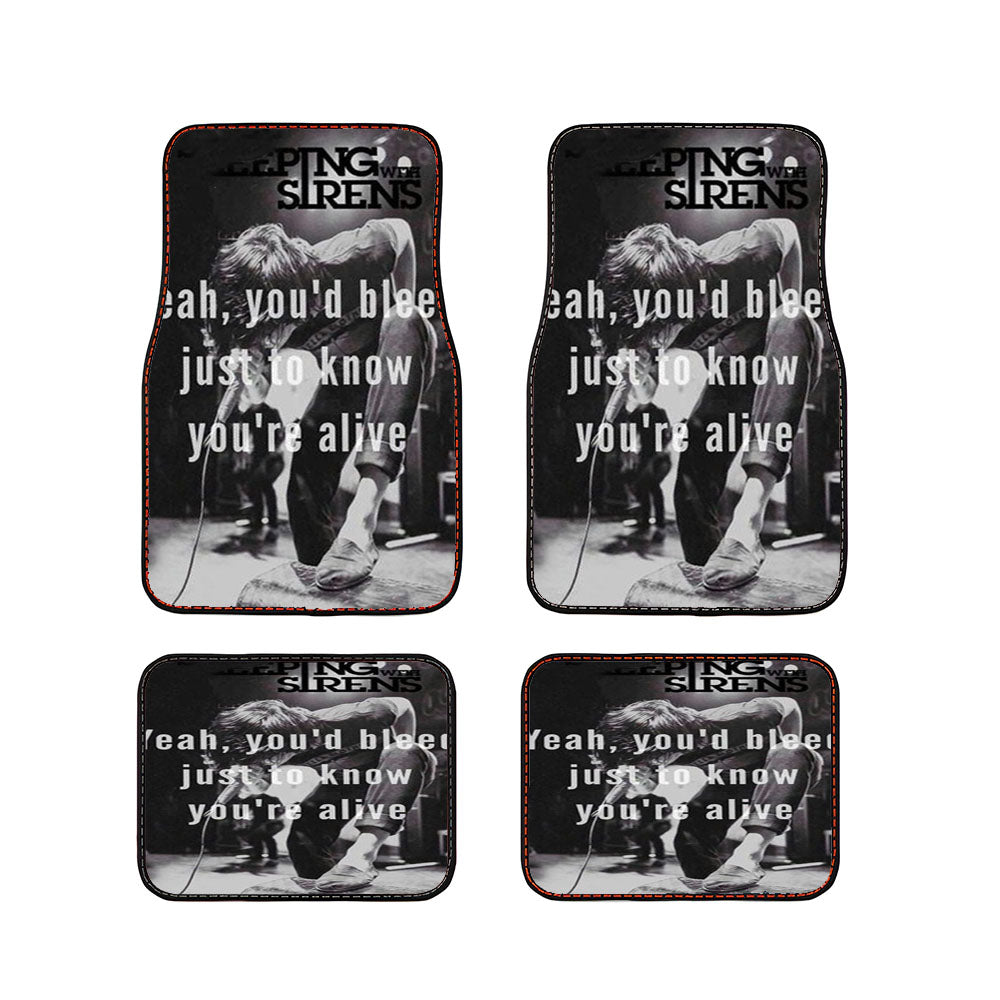 Sleeping With Sirens Car Floor Mats Accessories