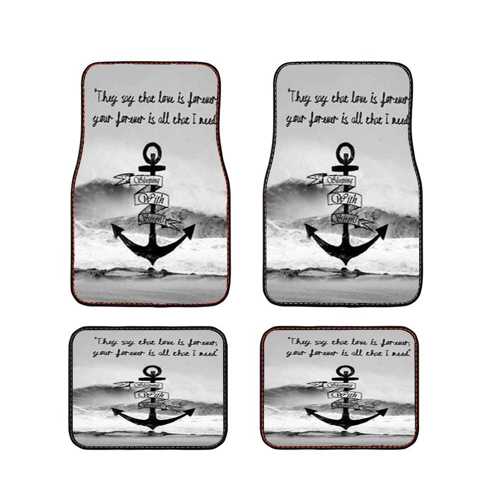 Sleeping With Sirens Ice Car Floor Mats Accessories