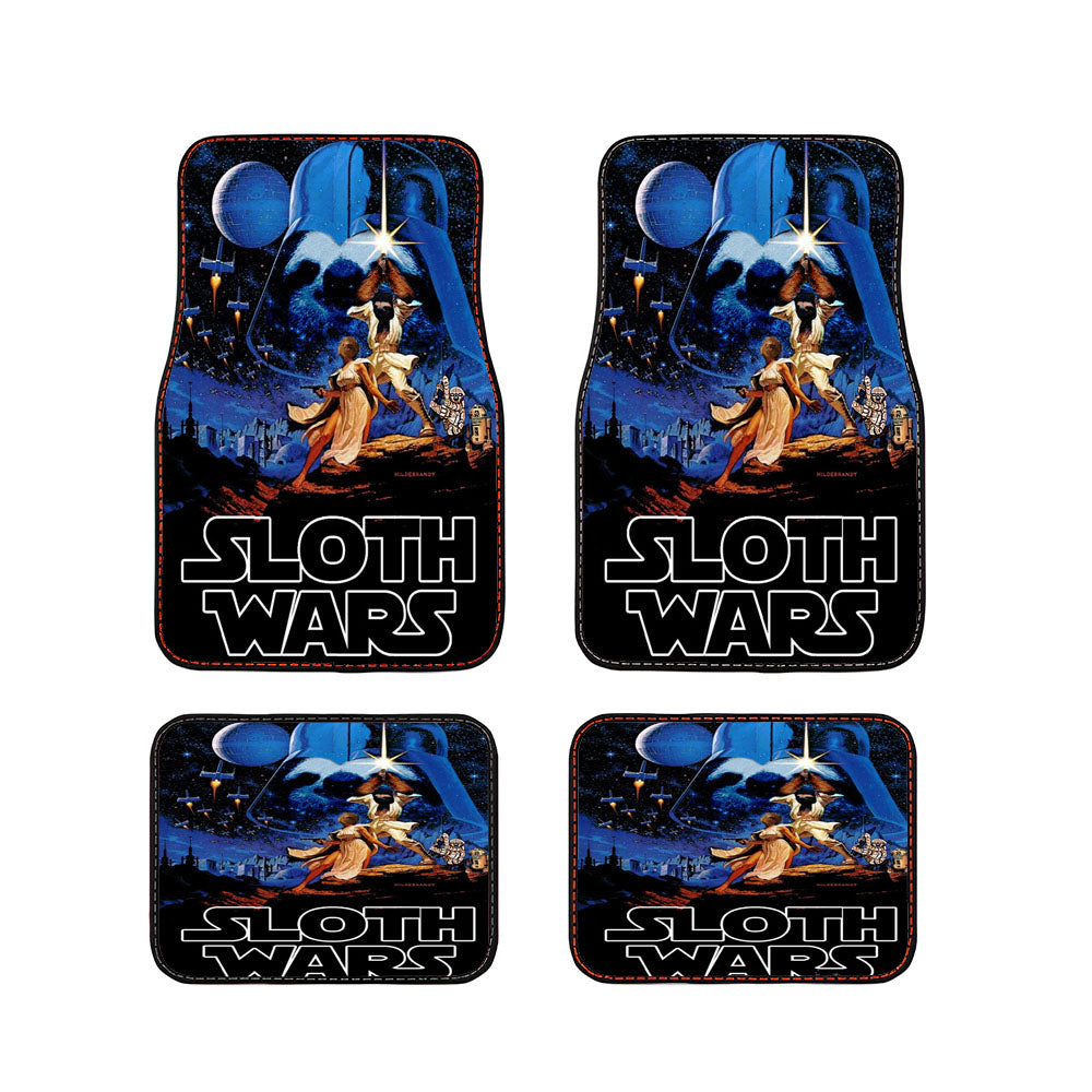 Sloth Wars Car Floor Mats Accessories