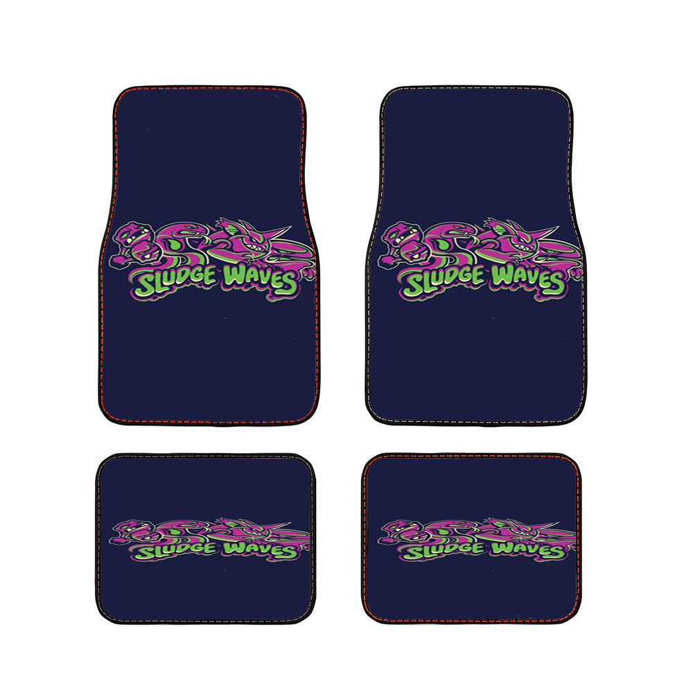 Sludge Waves Car Floor Mats Accessories