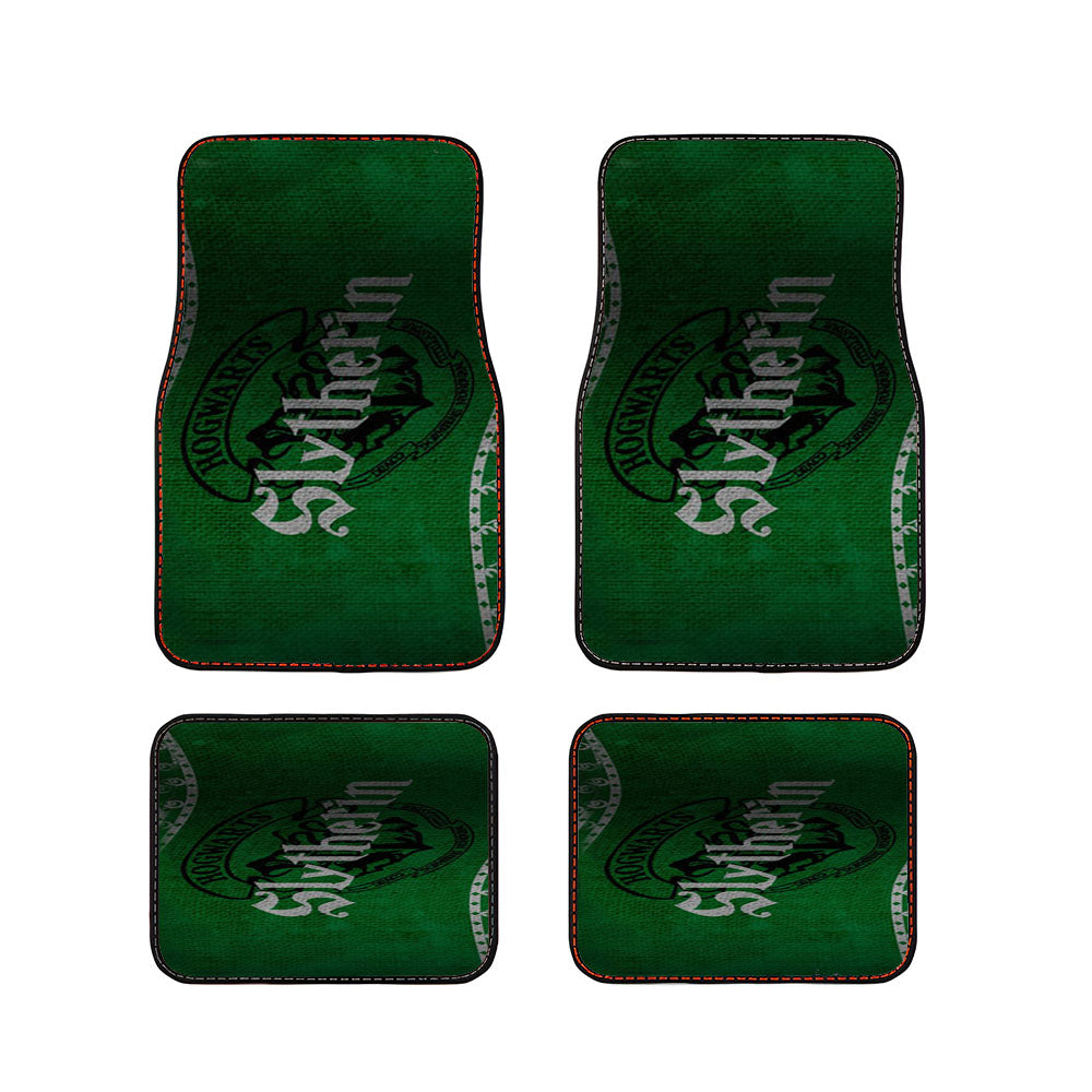 Slytherin Banner Car Floor Mats Accessories