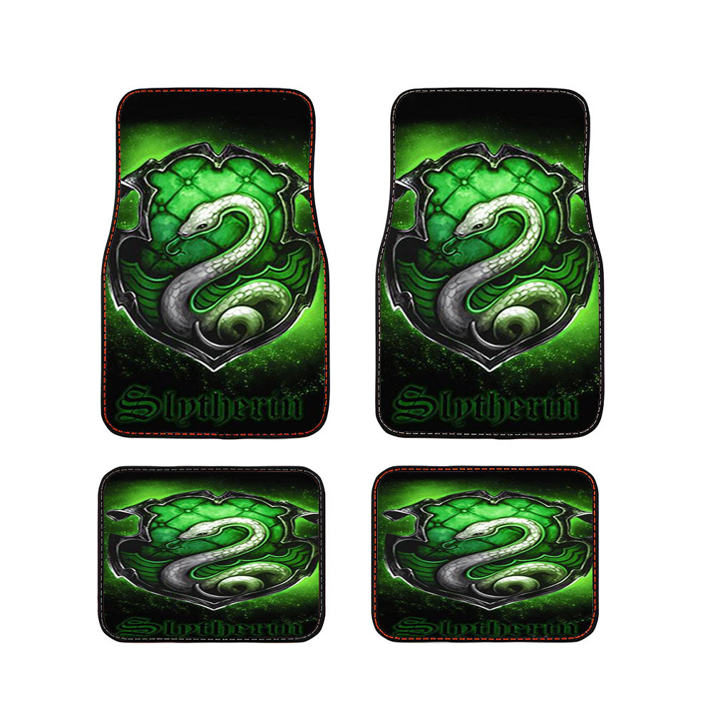 Slytherin Logo Car Floor Mats Accessories