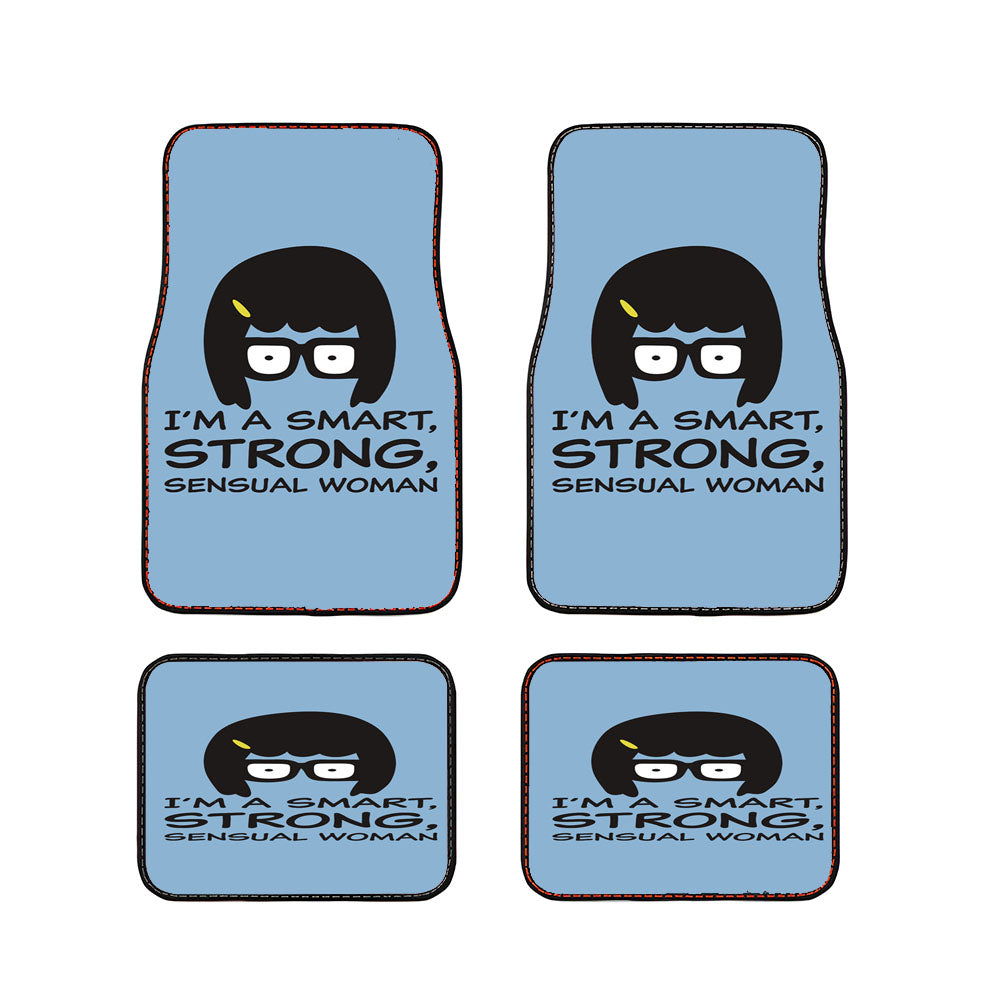Smart Strong Sensual Tina Belcher Car Floor Mats Accessories