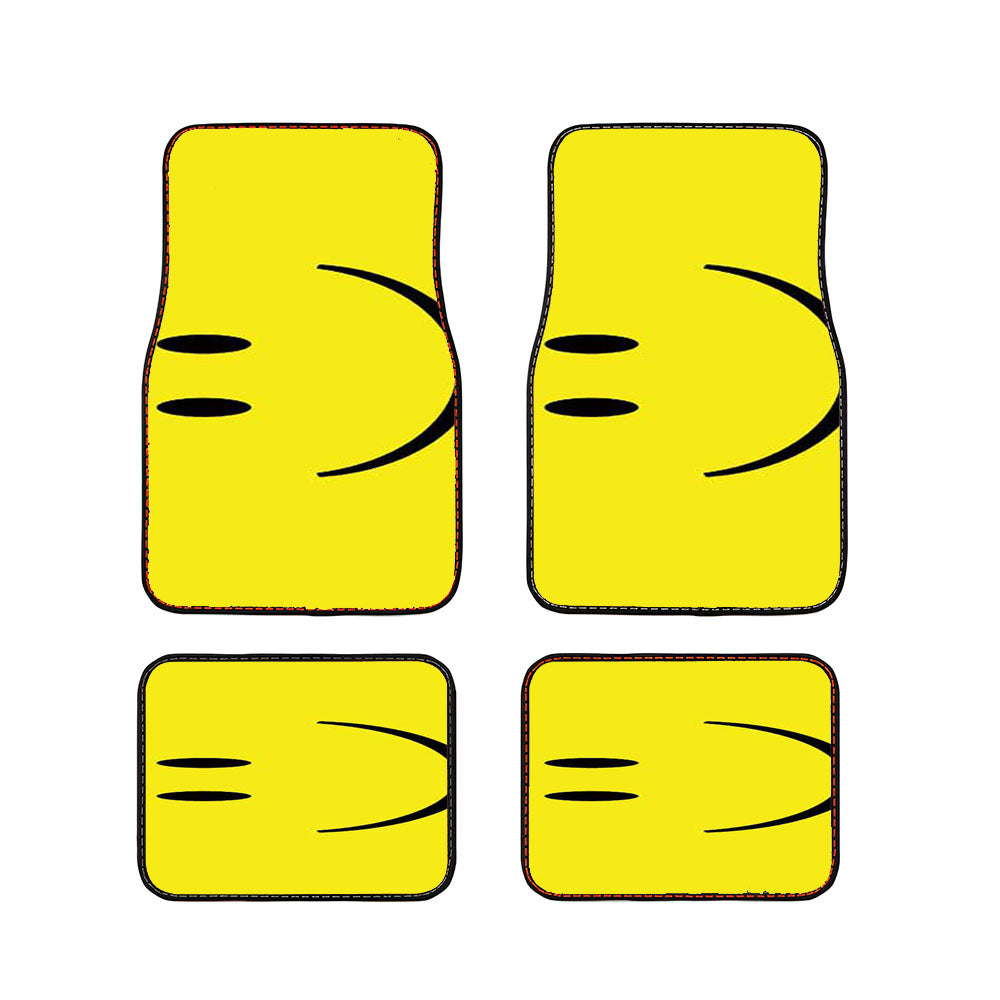 Smiley Face Basic Car Floor Mats Accessories