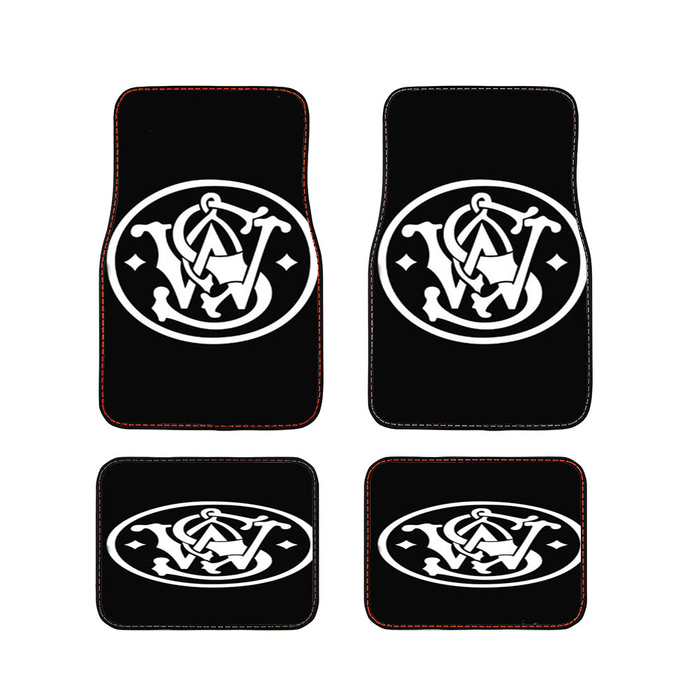 Smith And Wesson Black Car Floor Mats Accessories