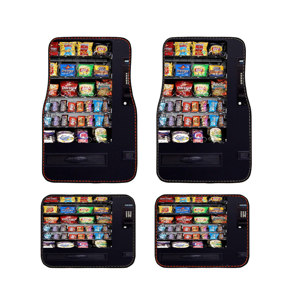Snacks Vending Machine Car Floor Mats Accessories