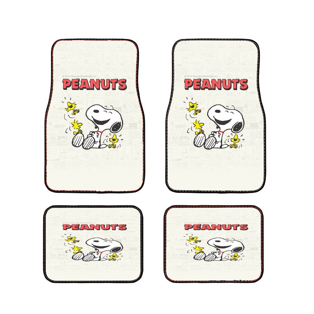 Snoopy Comic Car Floor Mats Accessories