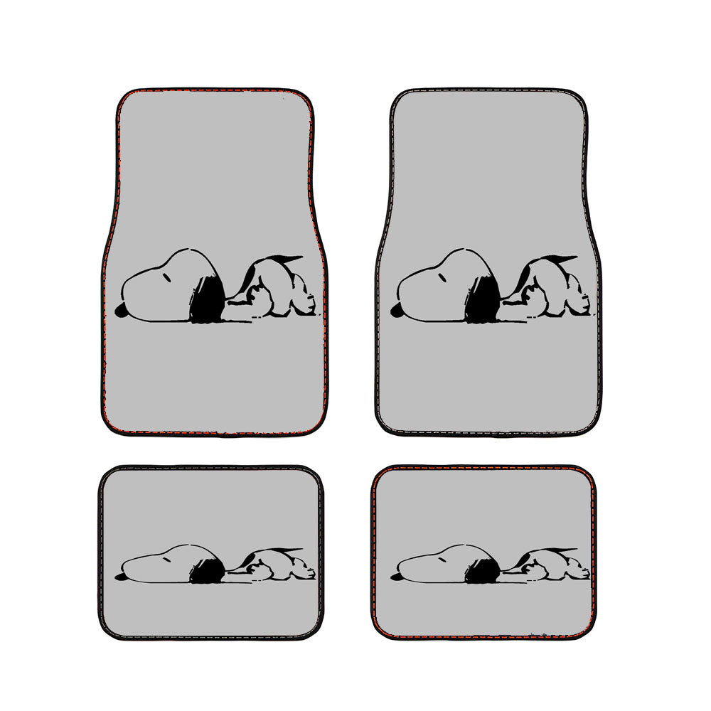 Snoopy Dog Car Floor Mats Accessories