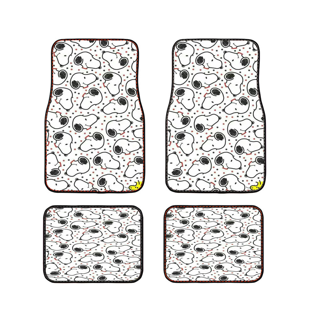 Snoopy Pattern Mobile Car Floor Mats Accessories