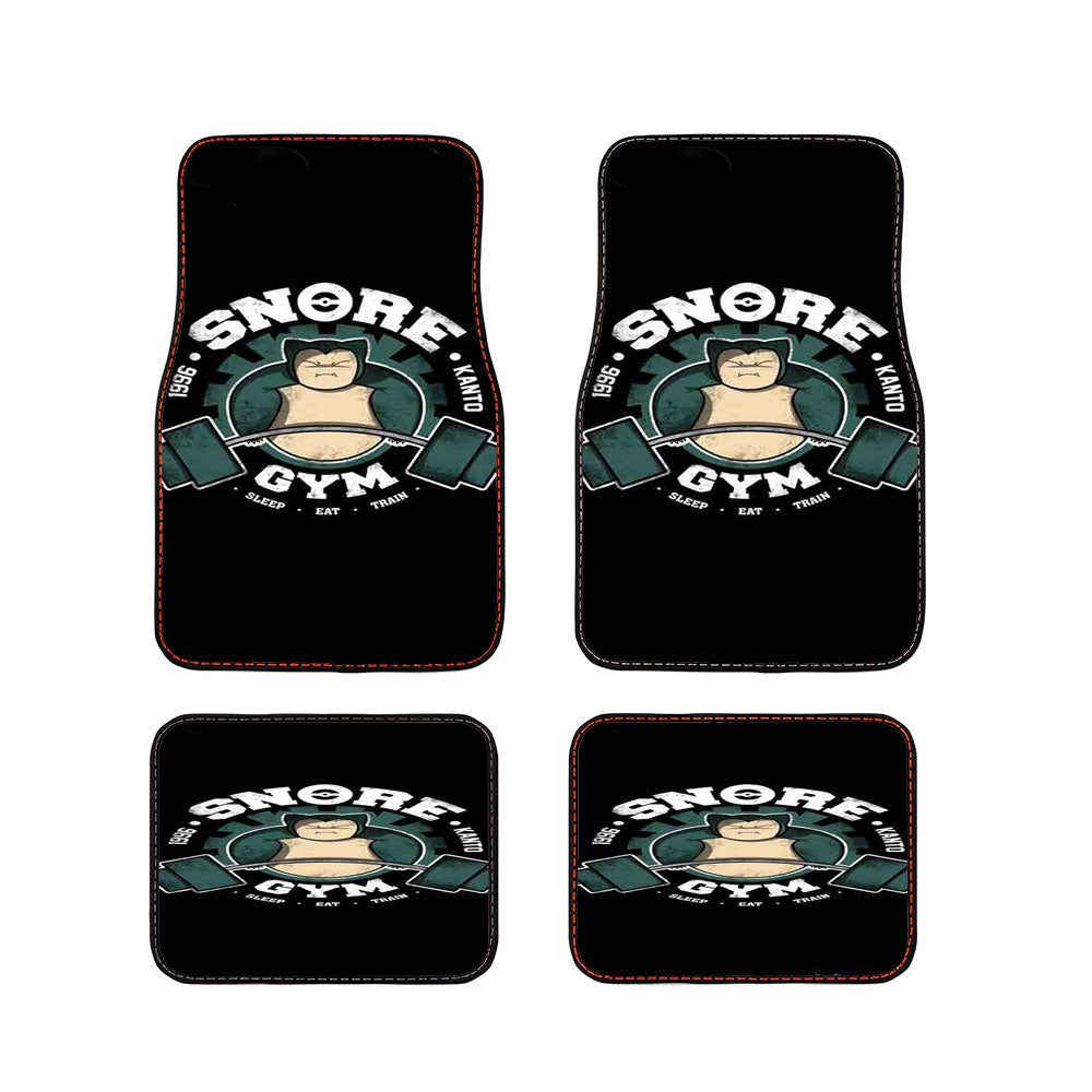 Snore Gym Car Floor Mats Accessories