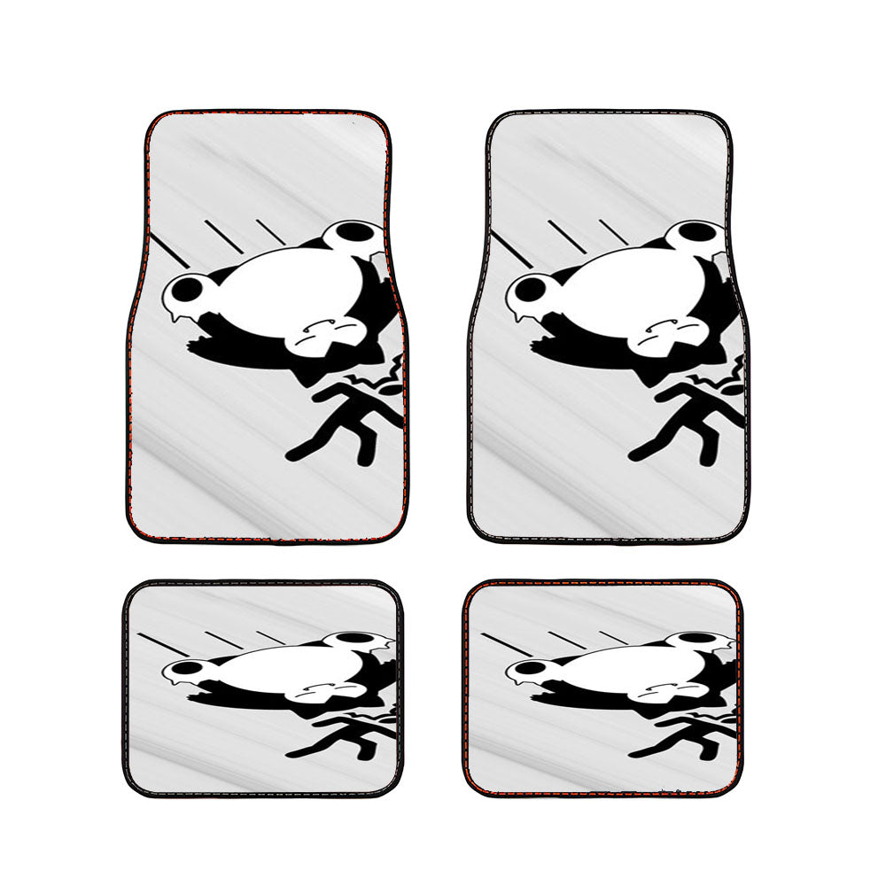 Snorlax Crash Car Floor Mats Accessories