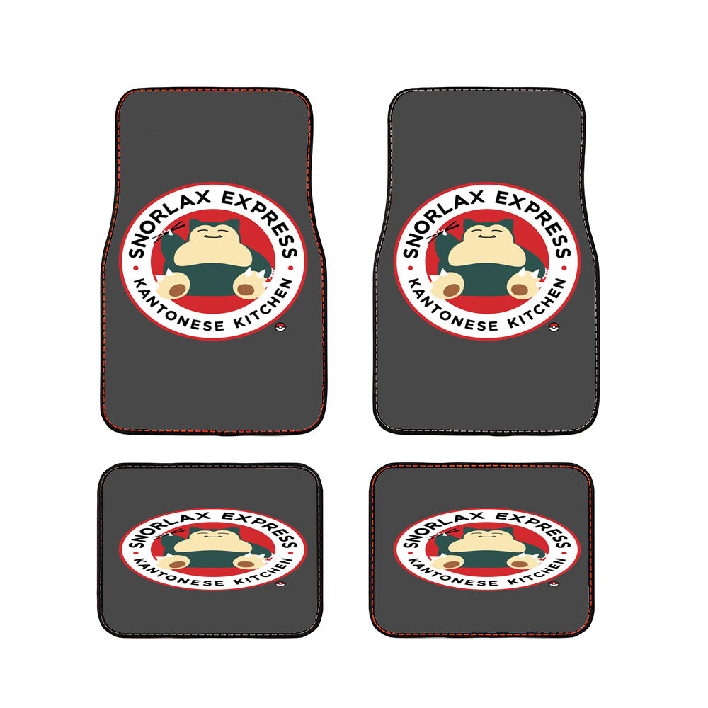 Snorlax Express Kantonese Kitchen Car Floor Mats Accessories
