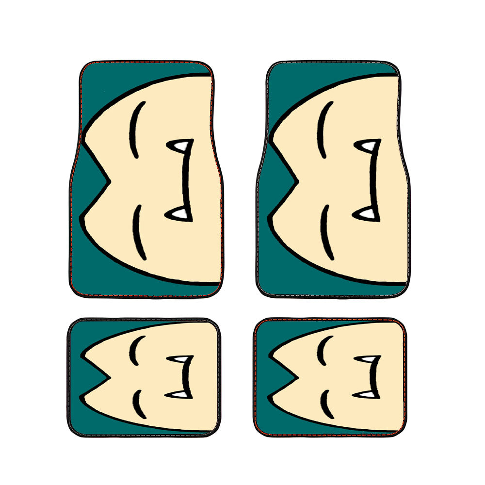 Snorlax Or Kabigon Car Floor Mats Accessories