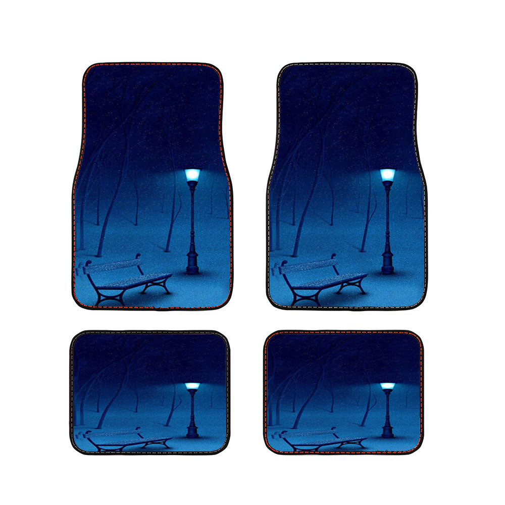 Snow And Lights Car Floor Mats Accessories