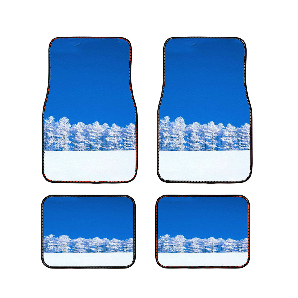 Snow White And Tree Car Floor Mats Accessories