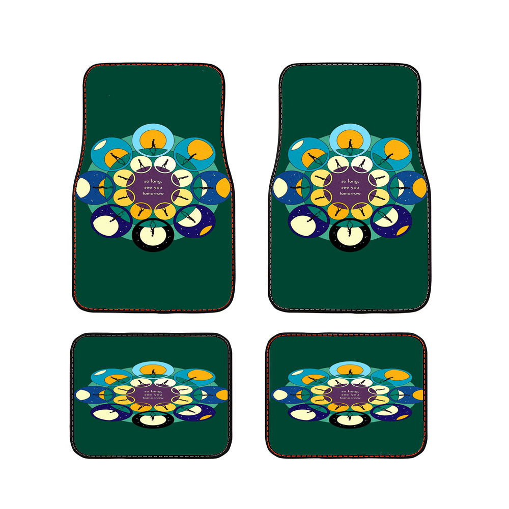 So Long See You Tomorrow Car Floor Mats Accessories