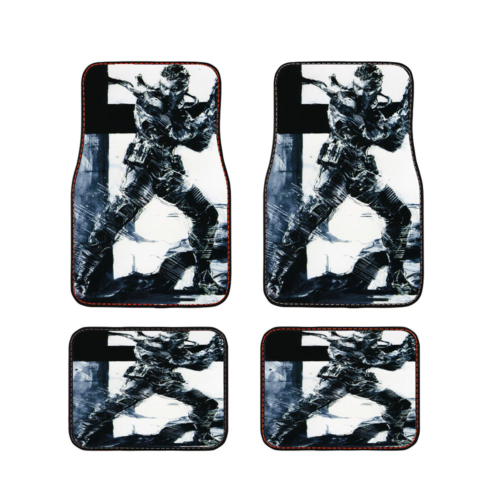 Solid Snake Metal Gear Solid Car Floor Mats Accessories