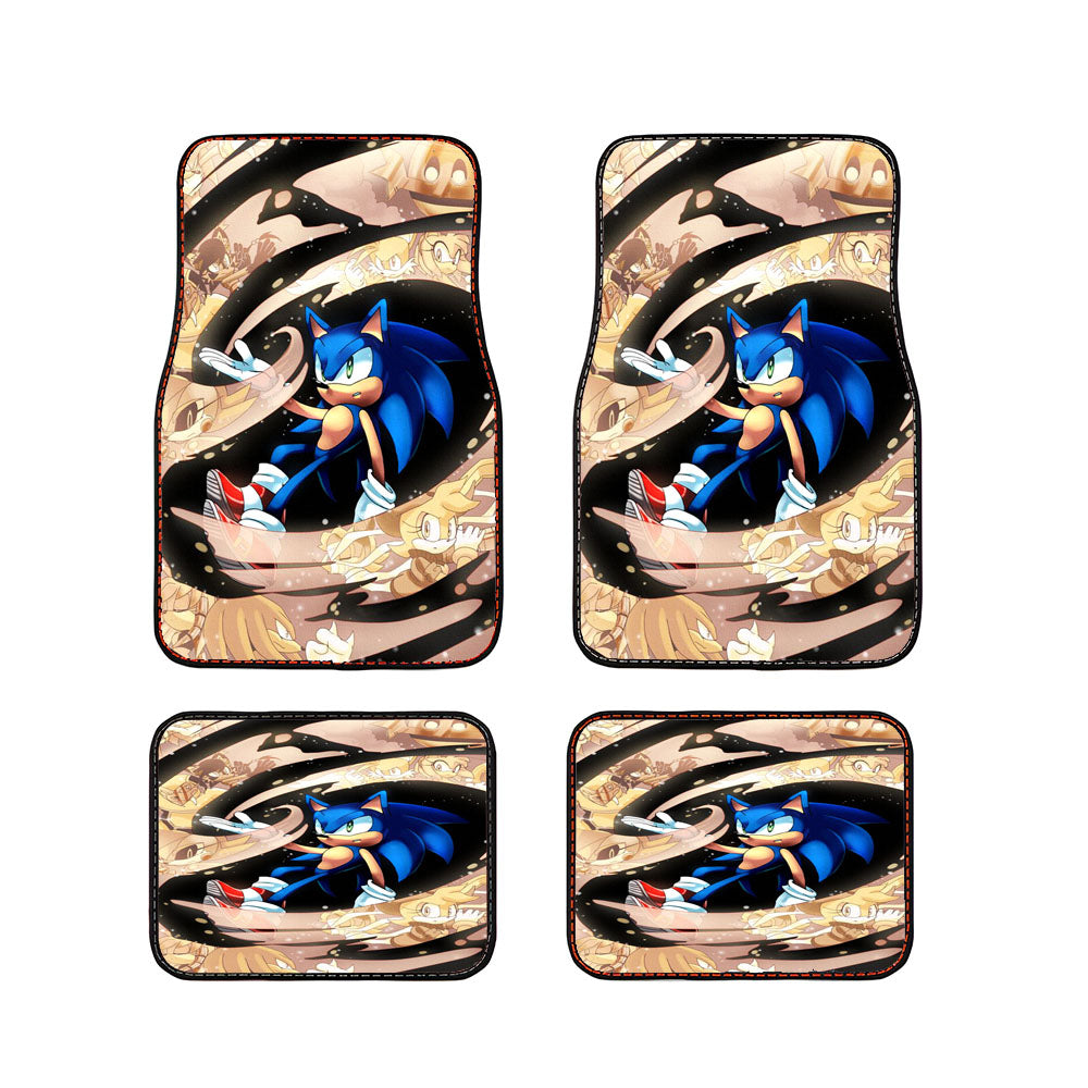 Sonic Comic And Animation 0 Car Floor Mats Accessories