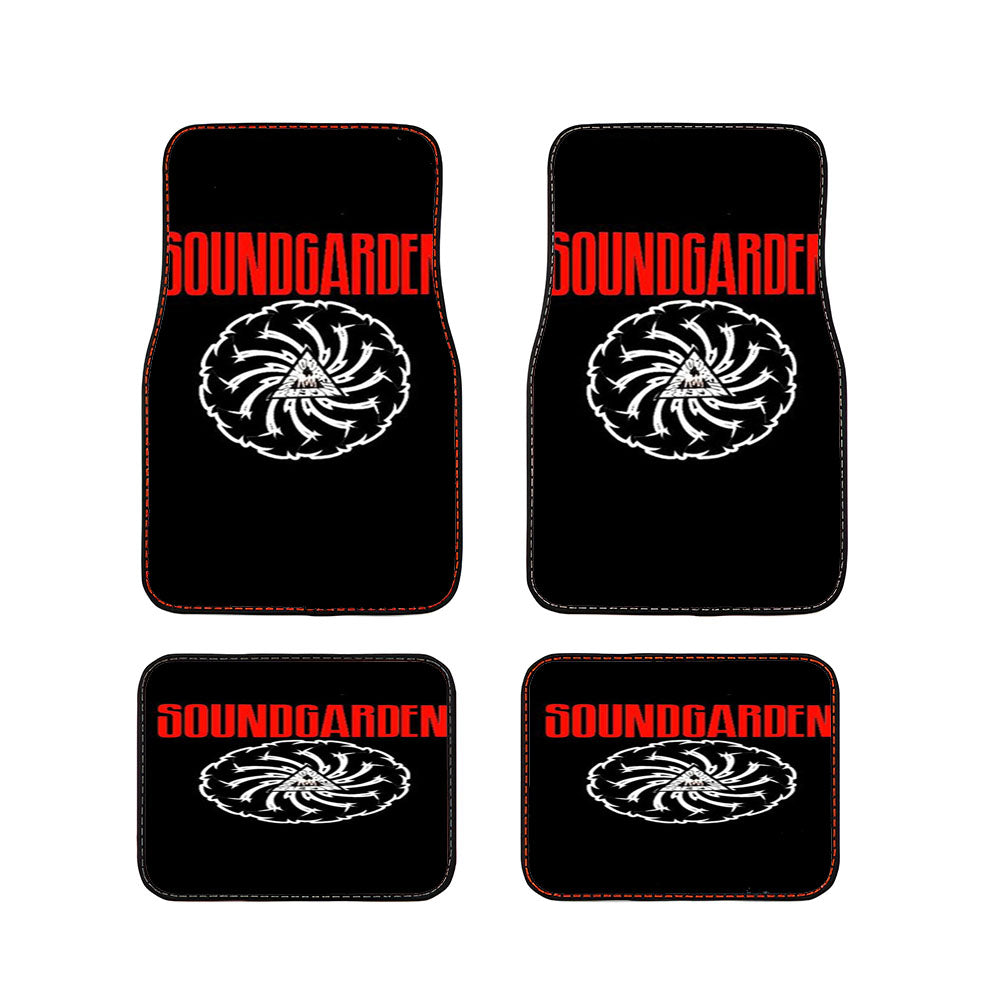 Soundgarden Logo Pearl Jam Nirvana Drunge Music Rock Heavy Chris Cornell Legend Car Floor Mats Accessories